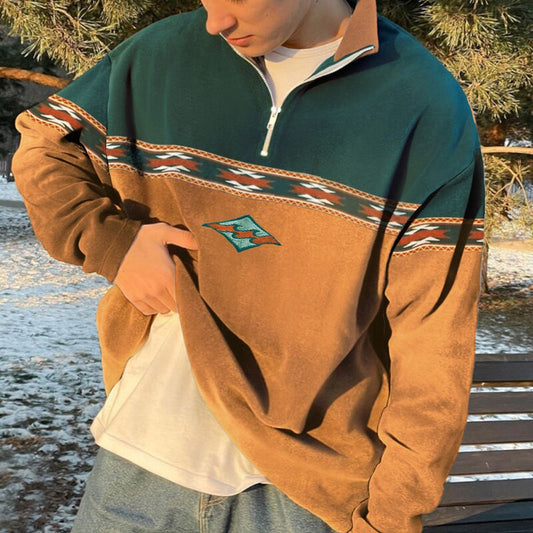 Leo – Sudadera polar con cremallera para hombre