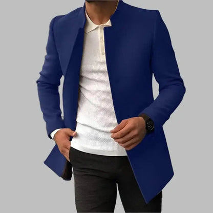 Alejandro – Blazer moderno sin solapas para hombre