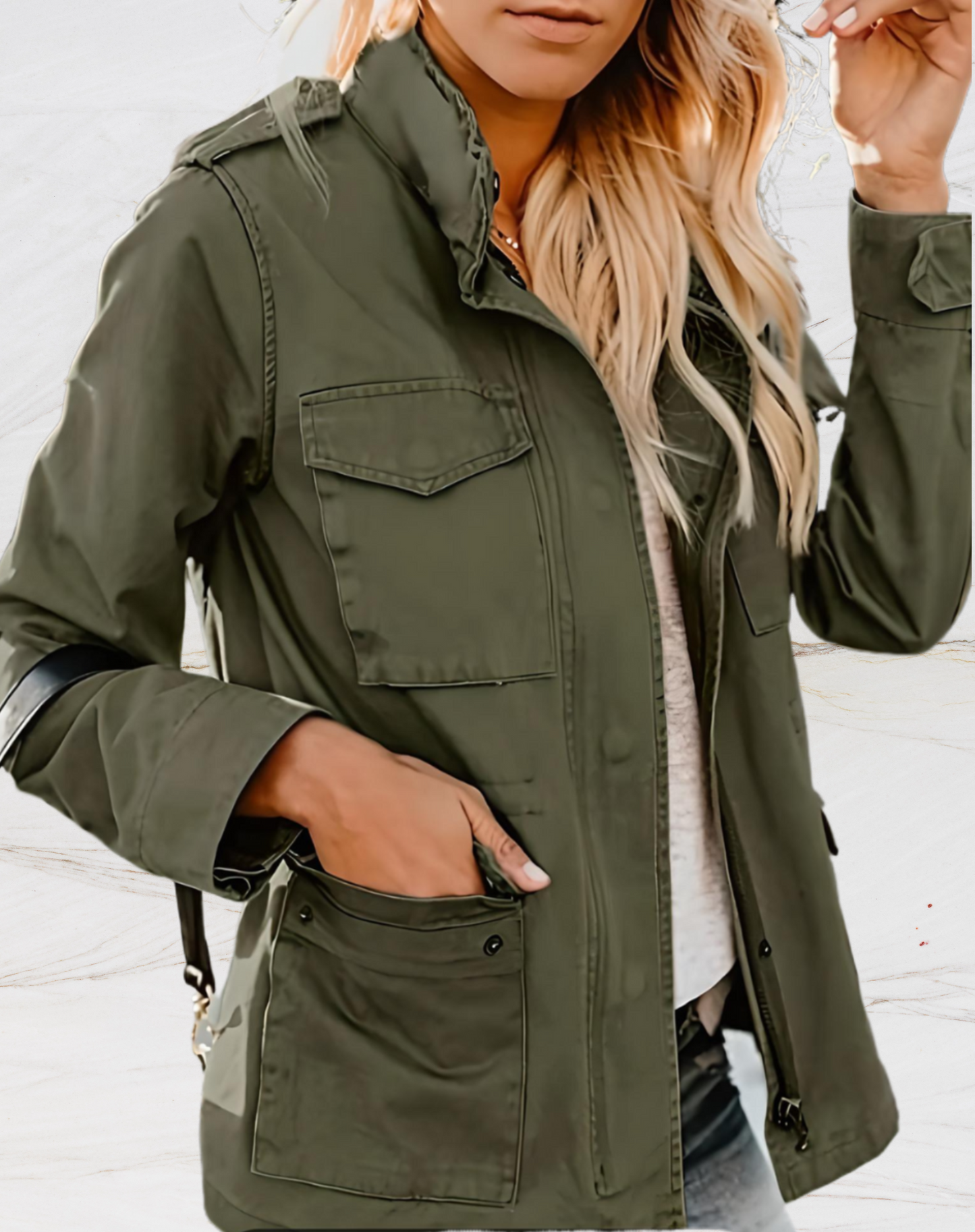 Natalia – Chaqueta Ligera de Estilo Casual para Mujer