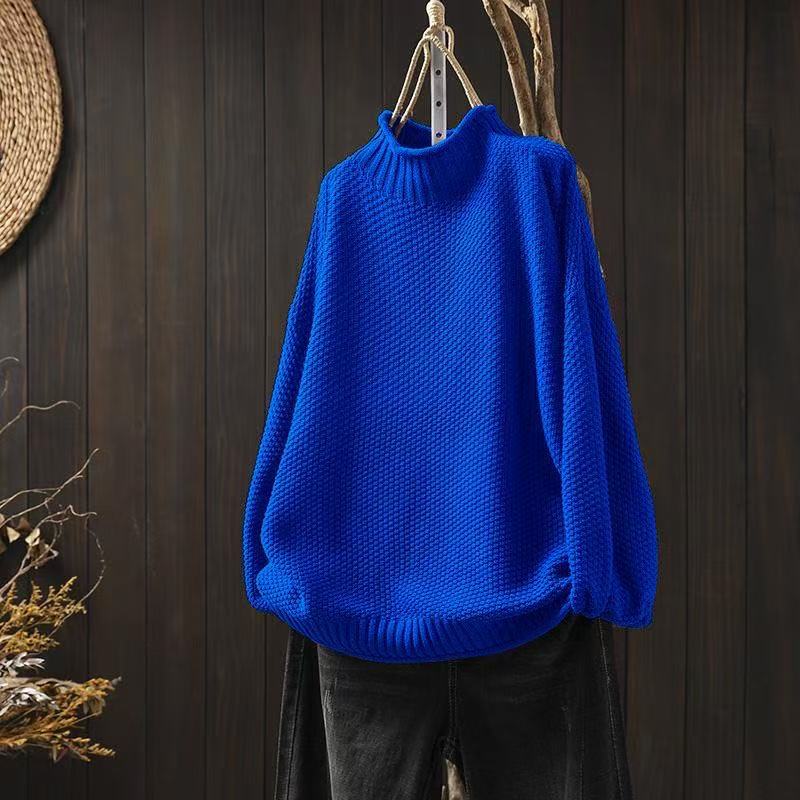 Mariana - Suéter de punto para mujer cuello alto