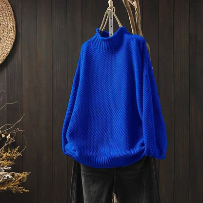 Mariana - Suéter de punto para mujer cuello alto