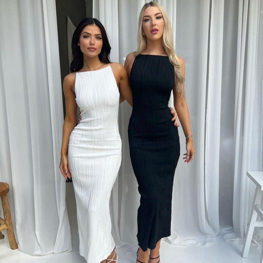 Camila - Vestido largo ajustado mujer