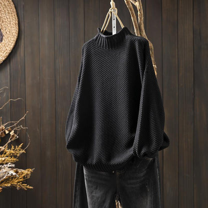 Mariana - Suéter de punto para mujer cuello alto