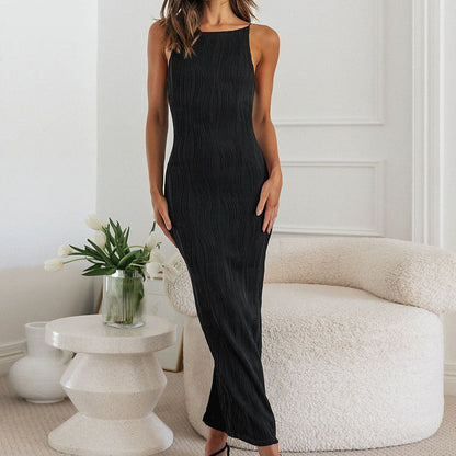 Camila - Vestido largo ajustado mujer