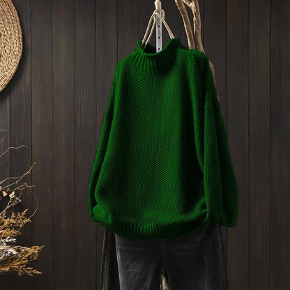 Mariana - Suéter de punto para mujer cuello alto