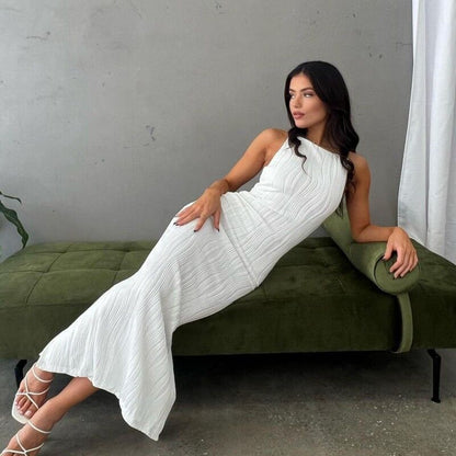 Camila - Vestido largo ajustado mujer