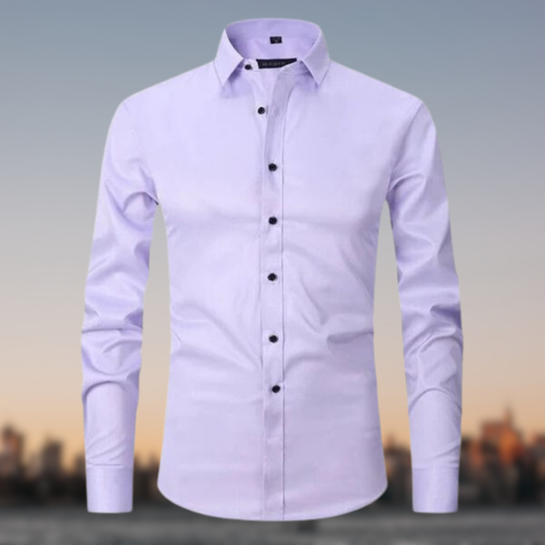 Javier – Camisa elegante de manga larga para hombre