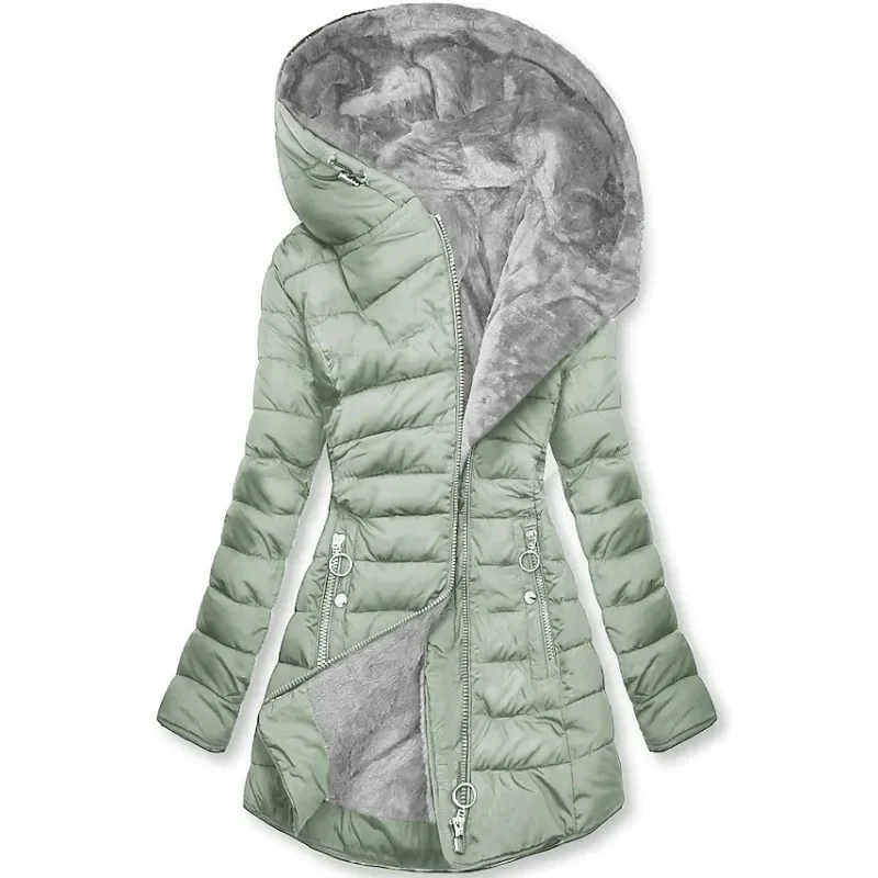 Lucía - Chaqueta acolchada mujer con capucha
