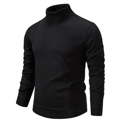 Elias – Suéter de Invierno con Cuello Alto para Hombre
