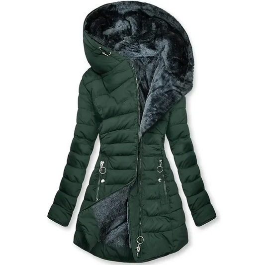 Lucía - Chaqueta acolchada mujer con capucha