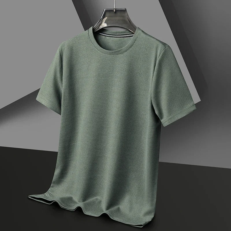 Oliver – Camiseta de manga corta con textura estructurada
