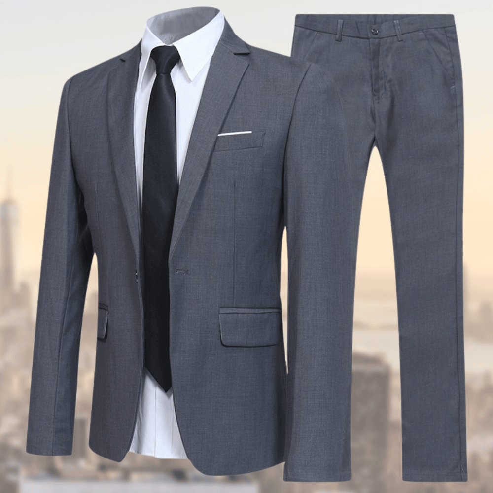 Álvaro – Traje clásico de dos piezas para hombre