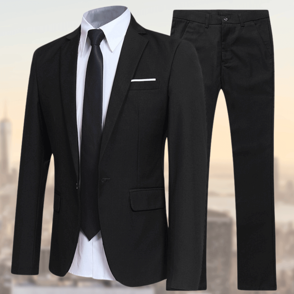 Álvaro – Traje clásico de dos piezas para hombre