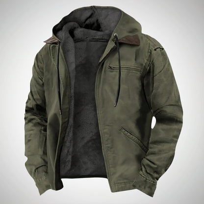 Héctor – Chaqueta de Hombre con Forro Interior y Capucha