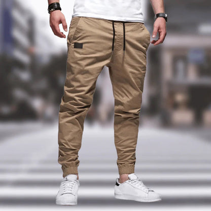 Daniel - Pantalón jogger de hombre casual con cordón ajustable