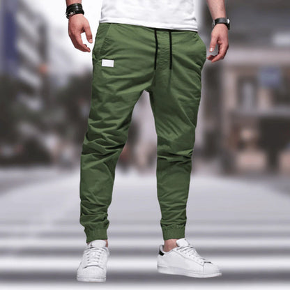 Daniel - Pantalón jogger de hombre casual con cordón ajustable
