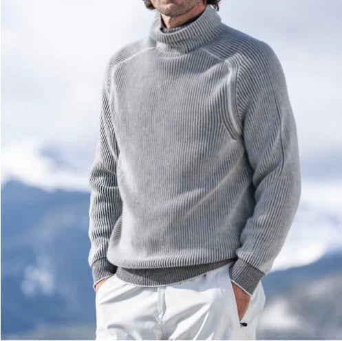 Axel – Suéter de Invierno de Cuello Alto para Hombre