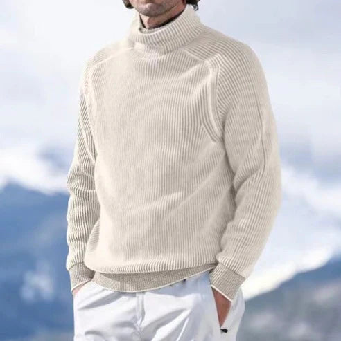 Axel – Suéter de Invierno de Cuello Alto para Hombre