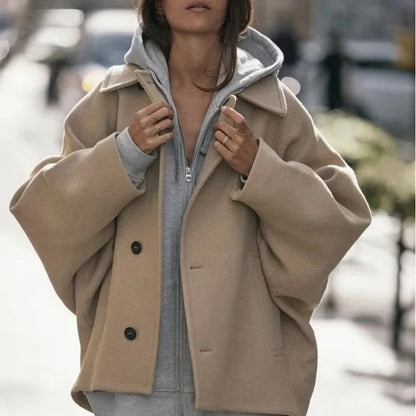 Nina | Oversize modische dicke und warme damenjacke