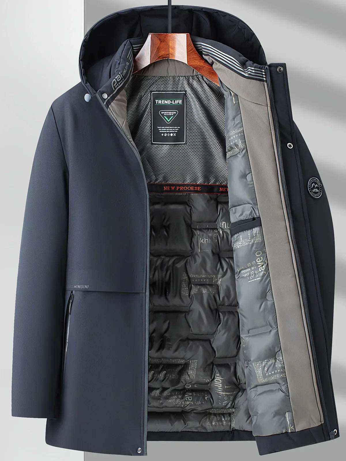 Daniel – Abrigo técnico impermeable para hombre