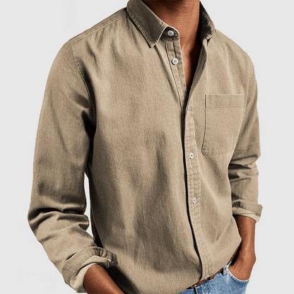 Tomás – Camisa casual de algodón para hombre