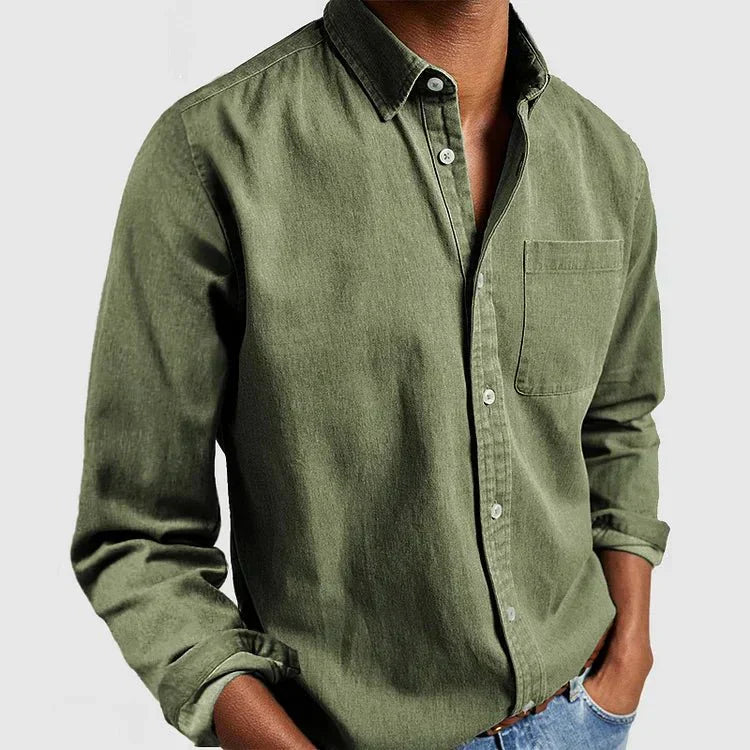 Tomás – Camisa casual de algodón para hombre