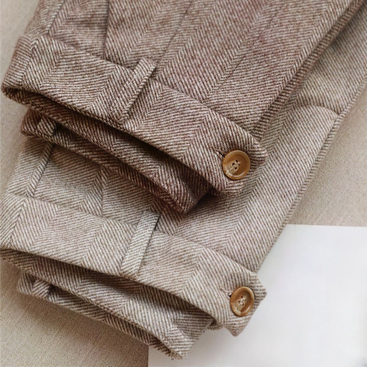 Marcos – Pantalones rectos de lana para hombre