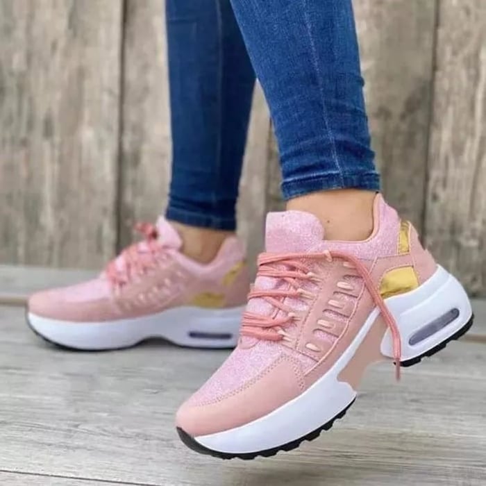 Camila – Zapatillas deportivas con detalle iridiscente para mujer