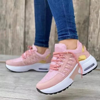 Camila – Zapatillas deportivas con detalle iridiscente para mujer