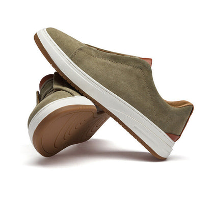 Theo – Zapatillas casuales slip-on de ante