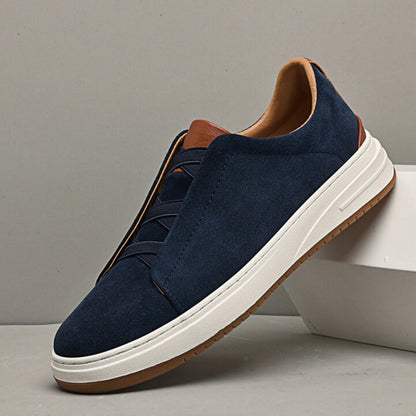Theo – Zapatillas casuales slip-on de ante