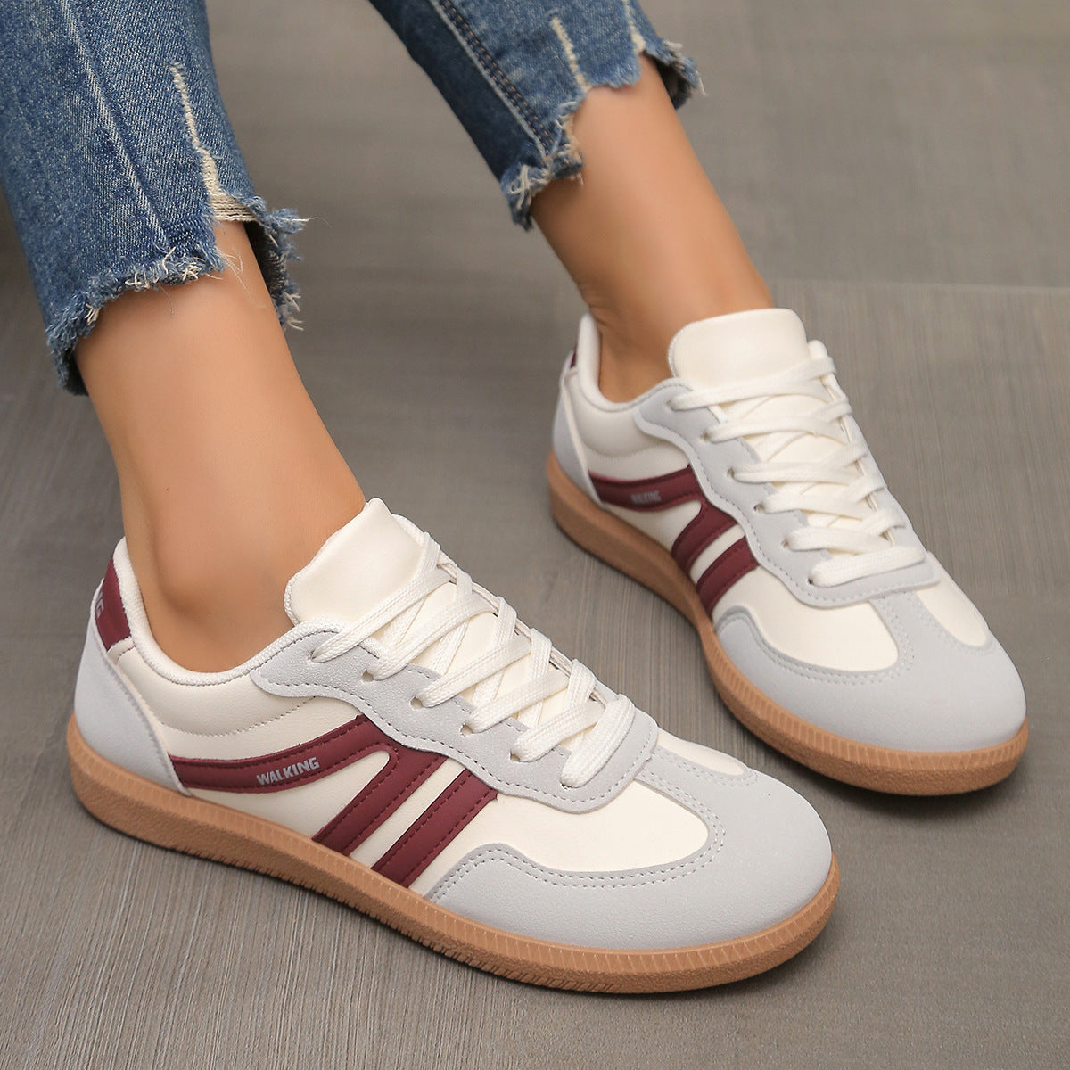 Nova – Zapatillas ortopédicas deportivas con diseño retro y suela antideslizante