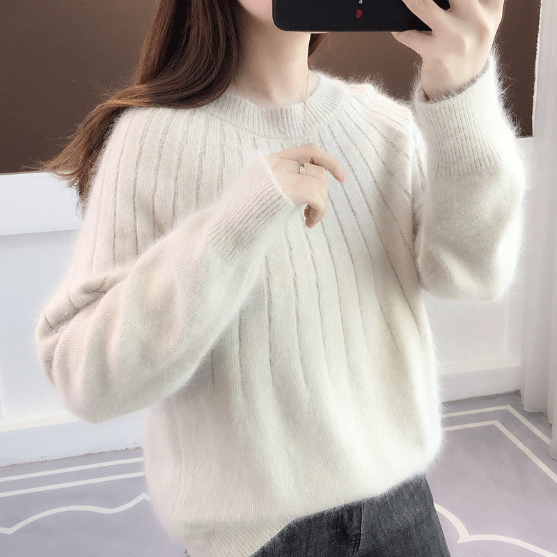 Clara – Suéter de punto de cashmere suave