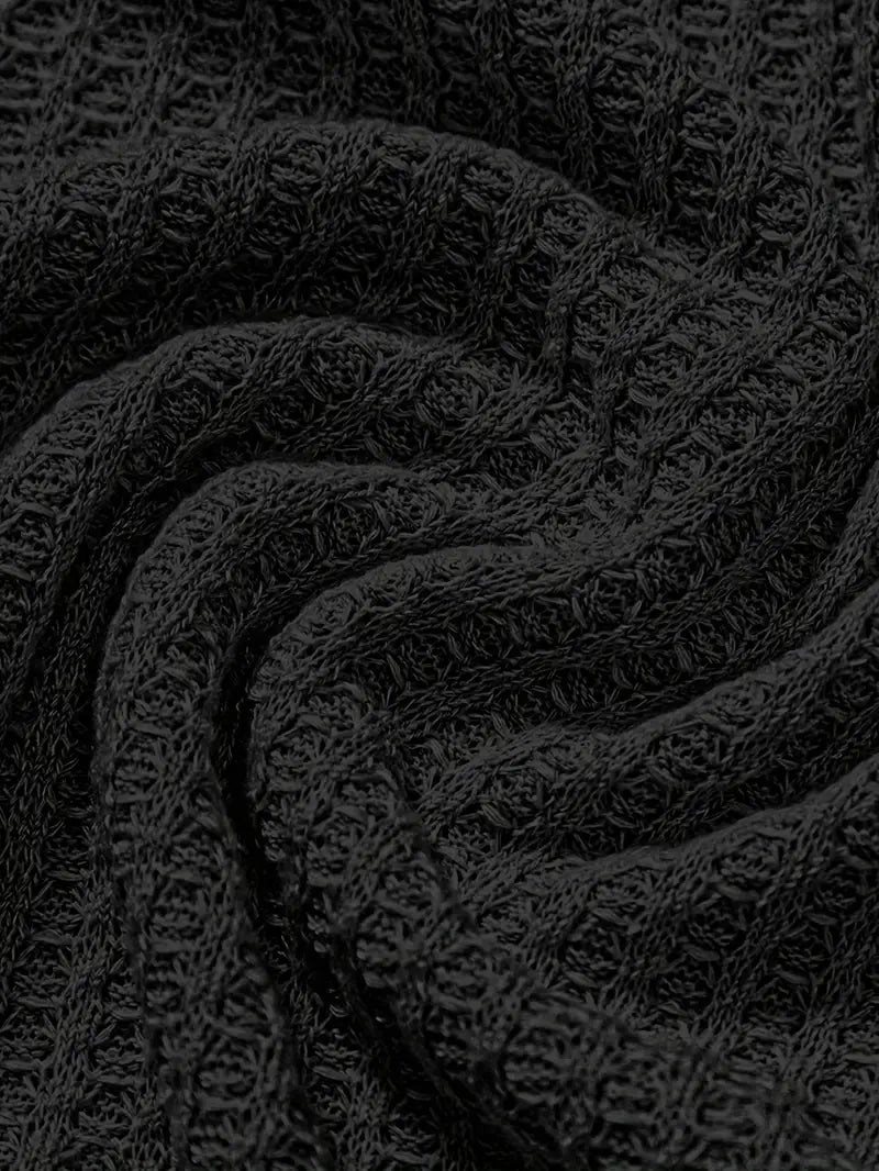 James – Polo de manga corta con textura ligera