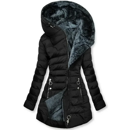 Lucía - Chaqueta acolchada mujer con capucha
