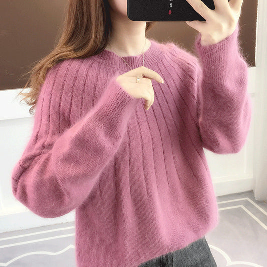 Clara – Suéter de punto de cashmere suave