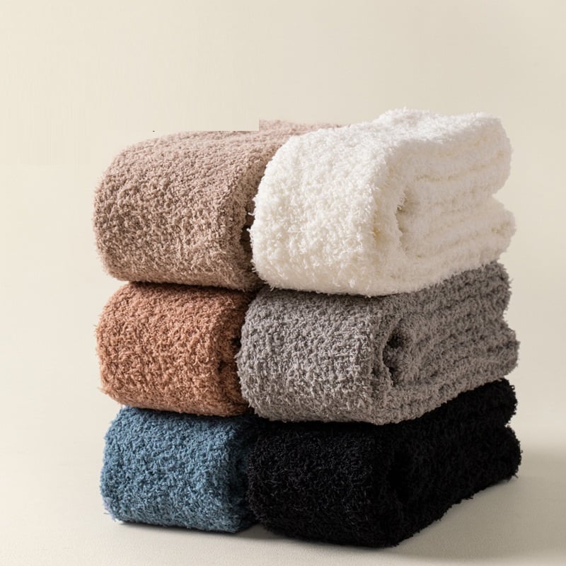 Mila – Medias térmicas largas de felpa para mujer