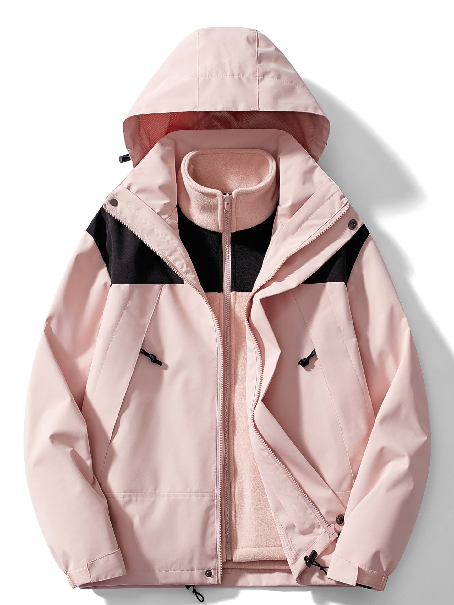 Diego - Chaqueta impermeable de hombre con forro desmontable
