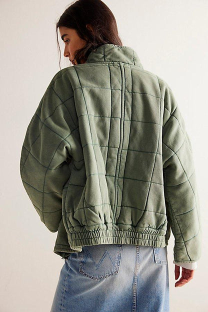 Sara – Chaqueta Acolchada Femenina de Estilo Casual Moderno