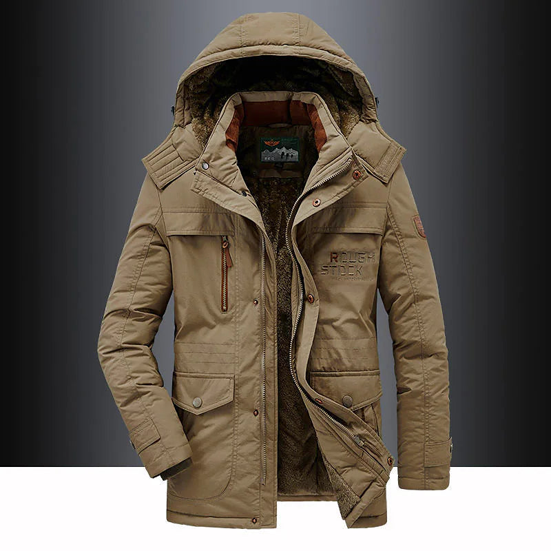 Damián - Chaqueta acolchada hombre con capucha