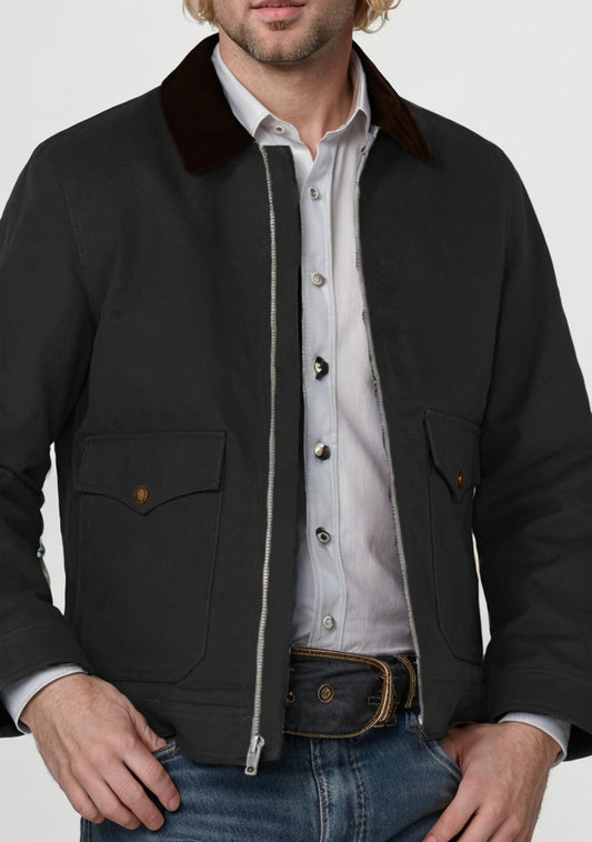 Mateo - Chaqueta de hombre con cuello clásico