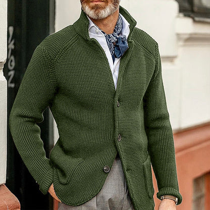 Héctor - Chaqueta de punto para hombre con botones