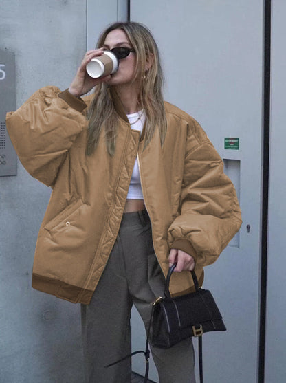 Aurora - Chaqueta bomber para mujer ligera y casual