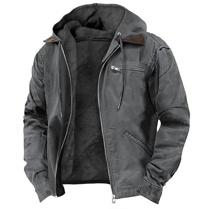 Mateo – Chaqueta con capucha forrada para hombre
