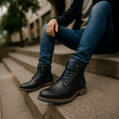 Pablo – Botas urbanas de cuero para hombre