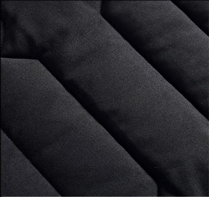 Adrián - Chaqueta de hombre acolchada con cremallera y bolsillos