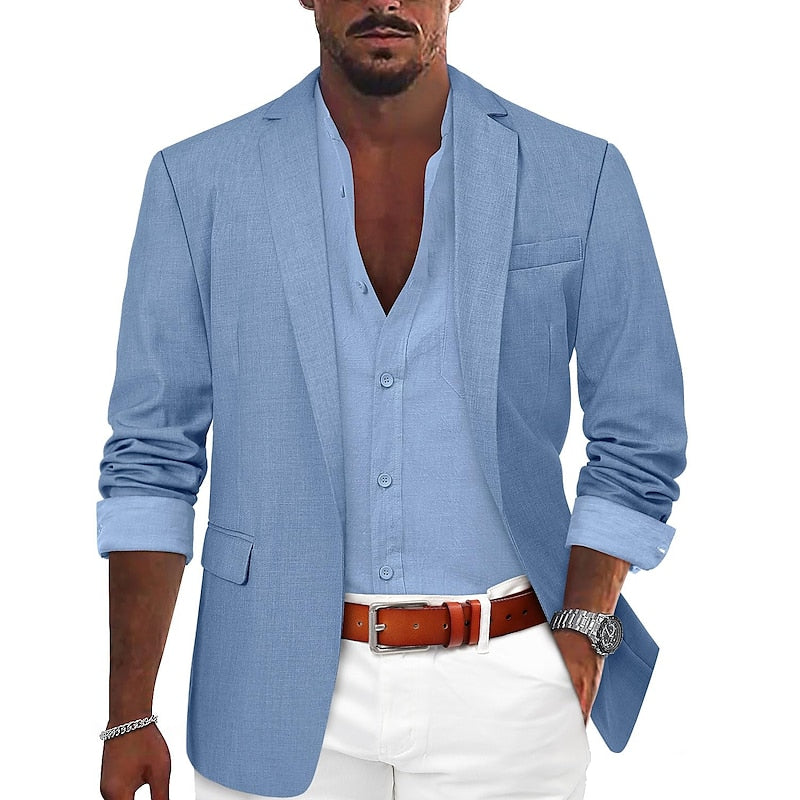 Enzo – Blazer Casual de Estilo Moderno para Hombre