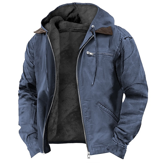 Mateo – Chaqueta con capucha forrada para hombre