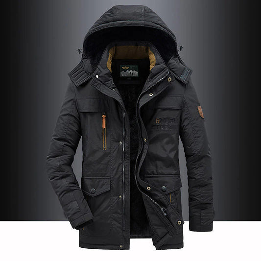 Damián - Chaqueta acolchada hombre con capucha