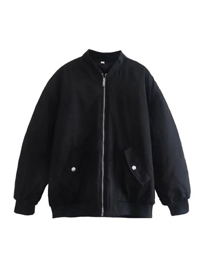 Aurora - Chaqueta bomber para mujer ligera y casual